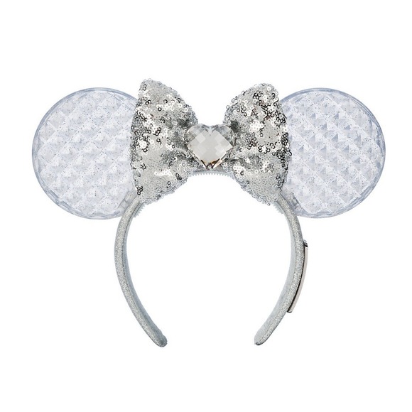 Disney‎ 2025 Cinderella 75th Anniversary Minnie Ears Headband NEW! - Picture 1 of 6